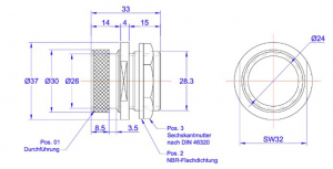 Durchführungsadapter